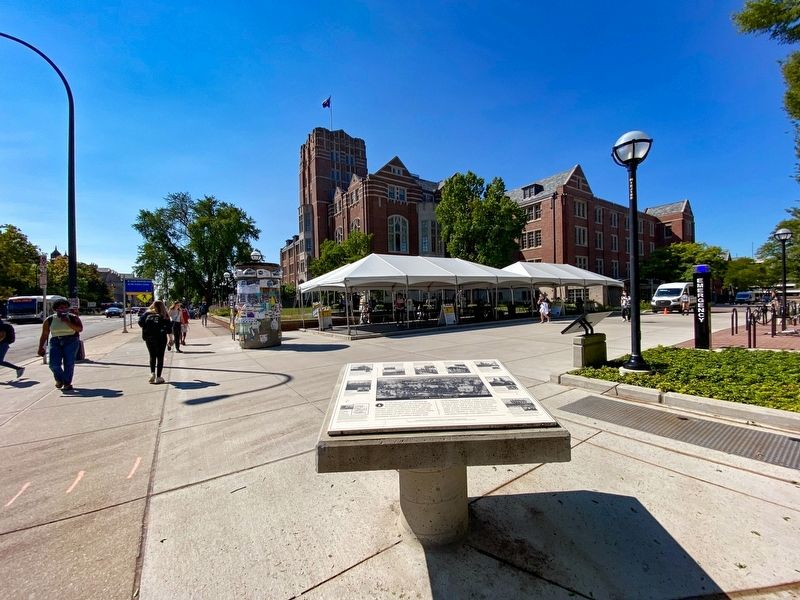 University of Michigan Campus 1907 Marker. Click for full size. University of Michigan Campus 1907 Marker image. Click for full size.