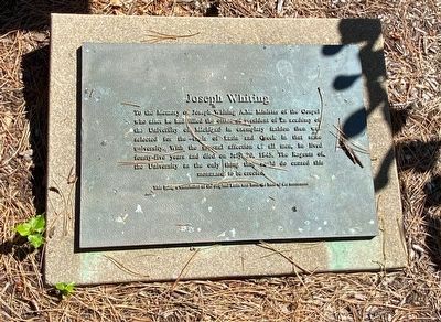 Joseph Whiting Marker image. Click for full size.