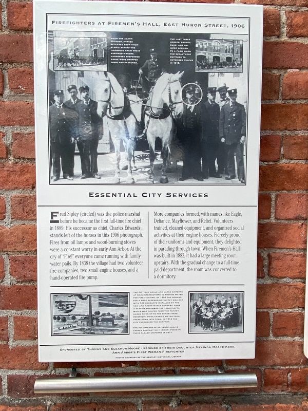 Essential City Services Marker. Click for full size. Essential City Services Marker image. Click for full size.