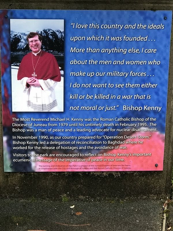 Bishop Michael H. Kenny Marker image. Click for full size.