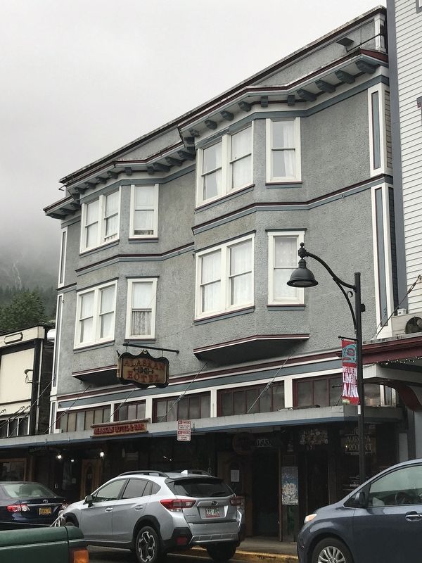 Alaskan Hotel and Bar Marker image. Click for full size.