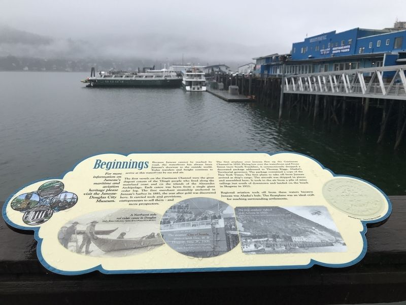 Beginnings Marker. Click for full size. Beginnings Marker image. Click for full size.