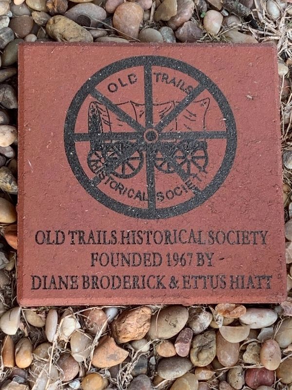 Old Trails Historical Society Marker image. Click for full size.