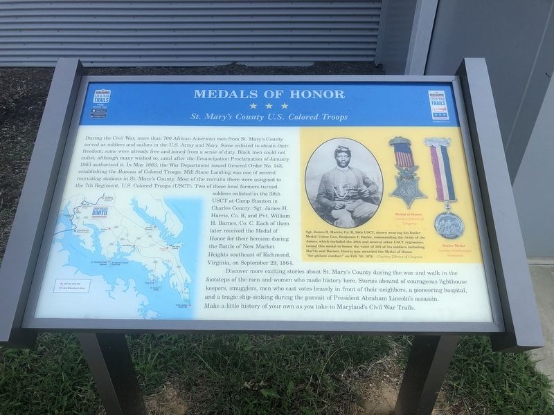 Medals of Honor Marker image. Click for full size.