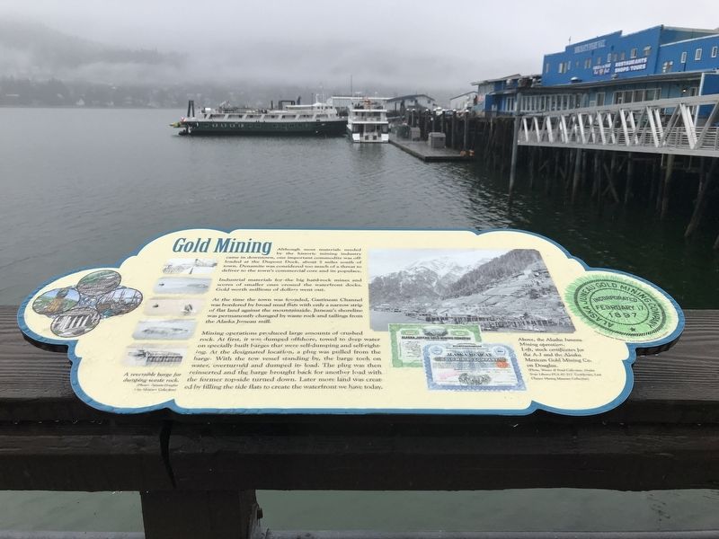Gold Mining Marker image. Click for full size.