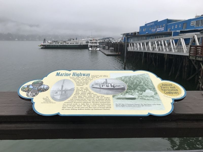 Marine Highway Marker image. Click for full size.