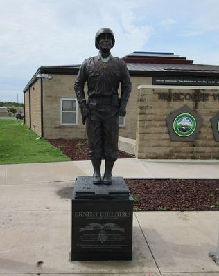 Ernest Childers Marker image. Click for full size.