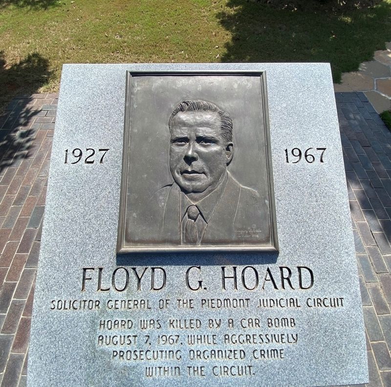 Floyd G. Hoard Marker image. Click for full size.