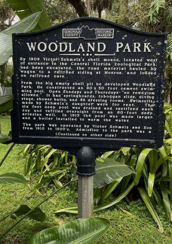 Woodland Park Marker image. Click for full size.