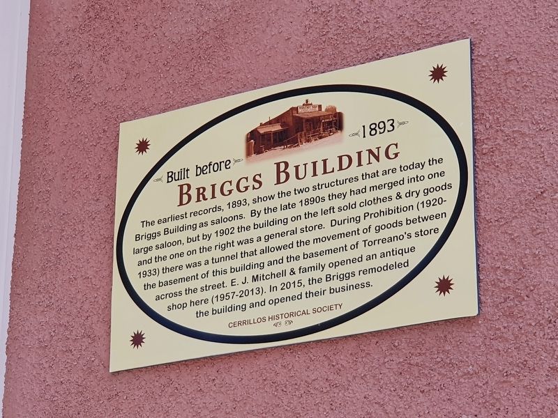 Briggs Building Marker image. Click for full size.