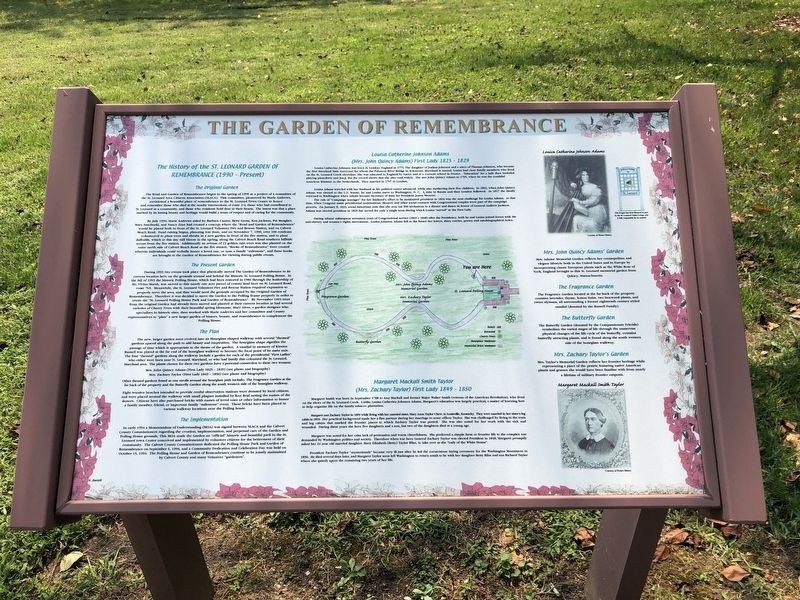 The Garden of Remembrance Marker image. Click for full size.