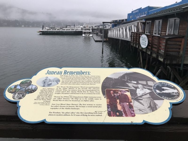 Juneau Remembers Marker image. Click for full size.