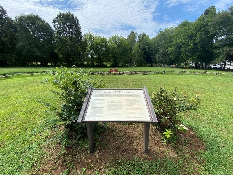 "God's Acre" Marker image. Click for full size.