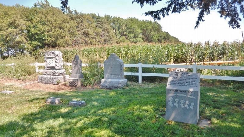 St. Wenceslaus Cemetery Gravestones image. Click for full size.