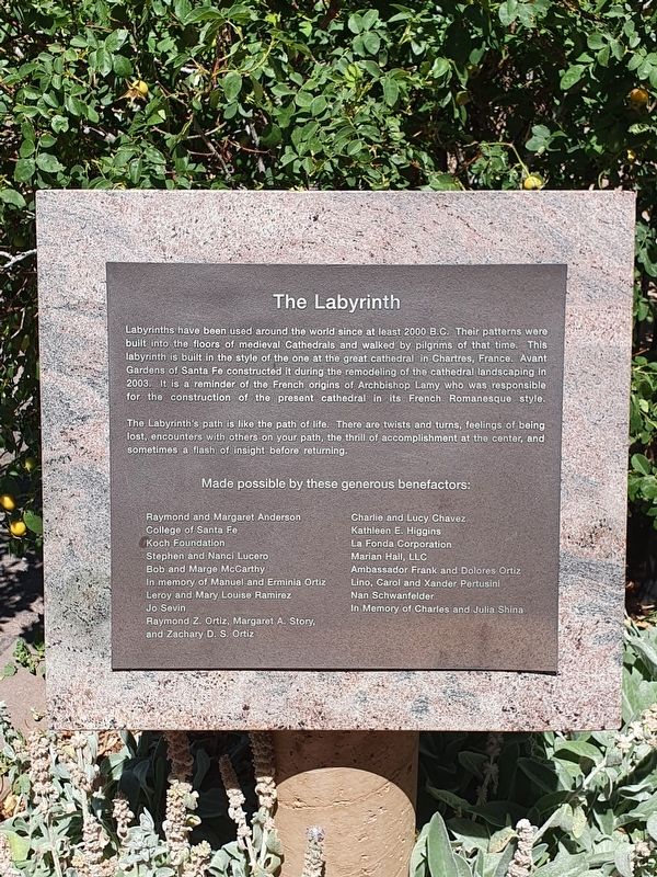 The Labyrinth Marker. Click for full size. The Labyrinth Marker image. Click for full size.