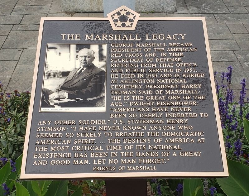 The Marshall Legacy Marker image. Click for full size.