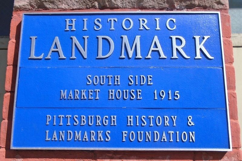 South Side Market House Marker image. Click for full size.