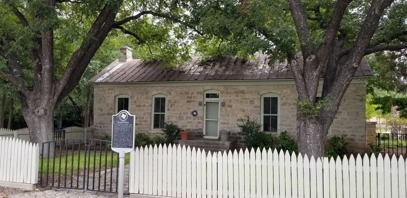 The McCrary House and Marker from the front of the house image. Click for full size.