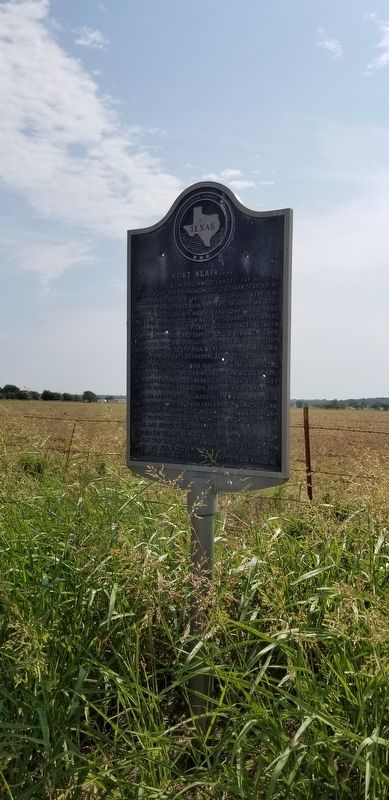 Fort Blair, C.S.A. Marker image. Click for full size.