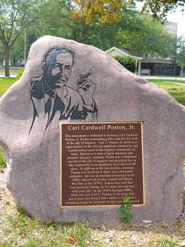 Carl Cardwell Poston, Jr. Marker image. Click for full size.