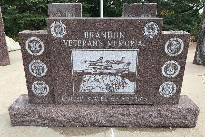 Brandon Veteran's Memorial image. Click for full size.