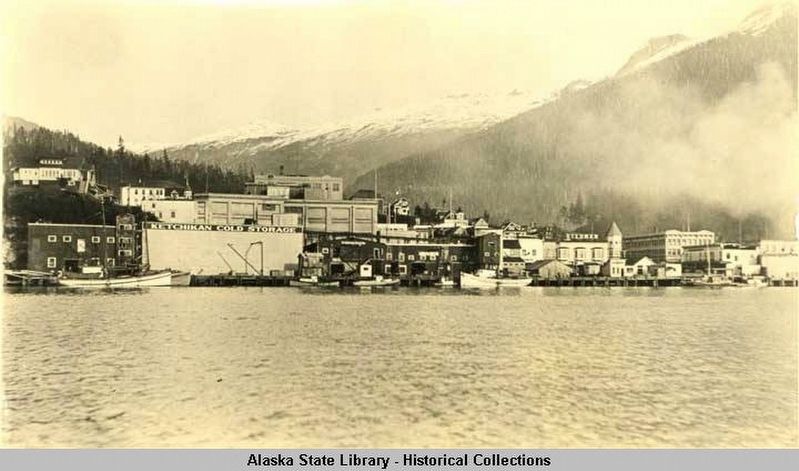 Ketchikan waterfront image. Click for full size.