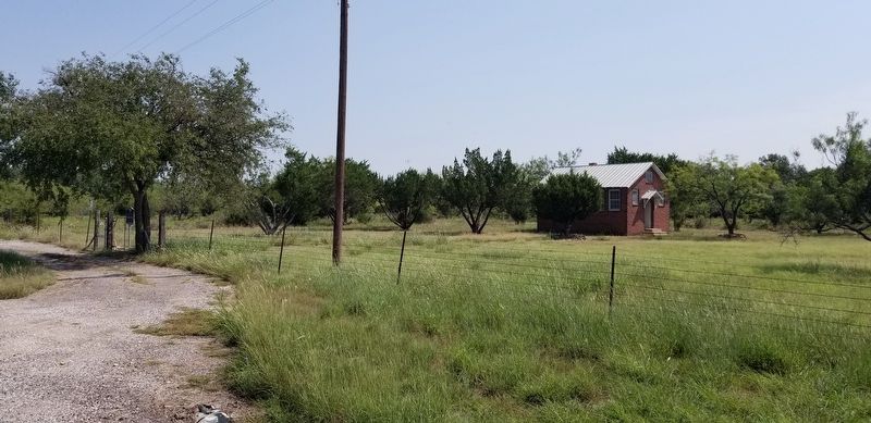 The Robinson School and Marker image. Click for full size.