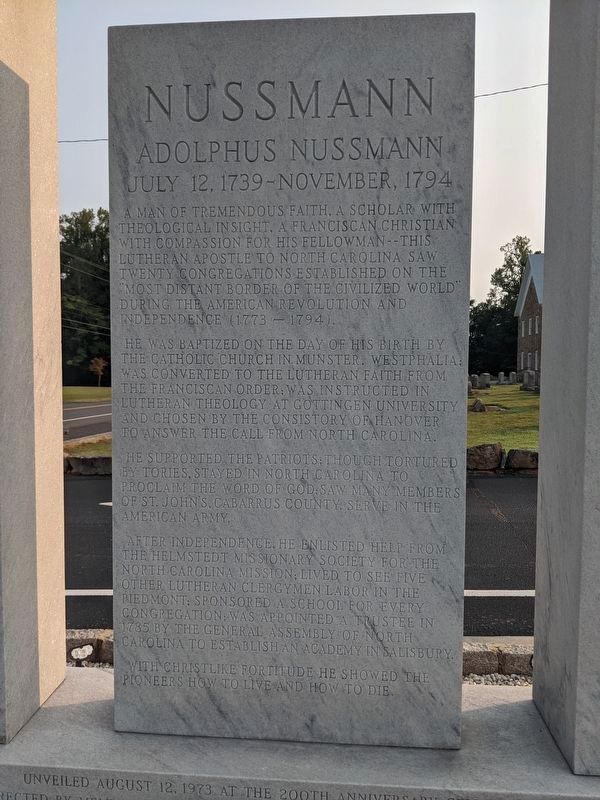 Nussman Marker image. Click for full size.