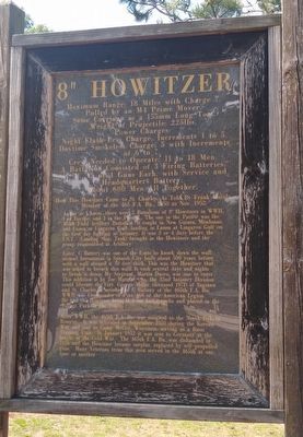 8" Howitzer Marker image. Click for full size.