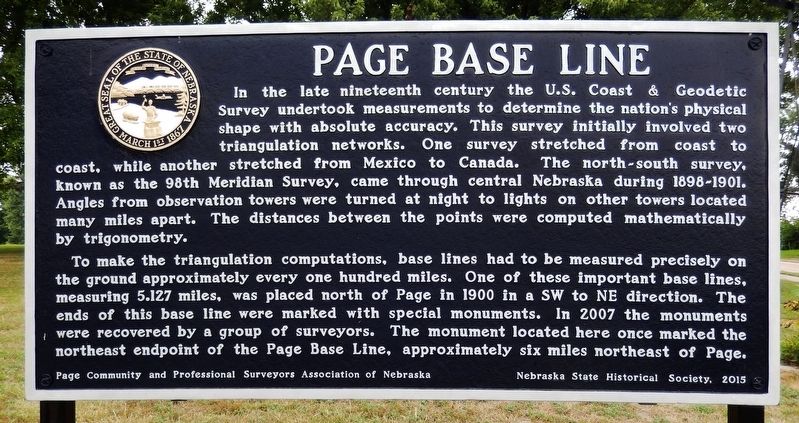 Page Base Line Marker image. Click for full size.