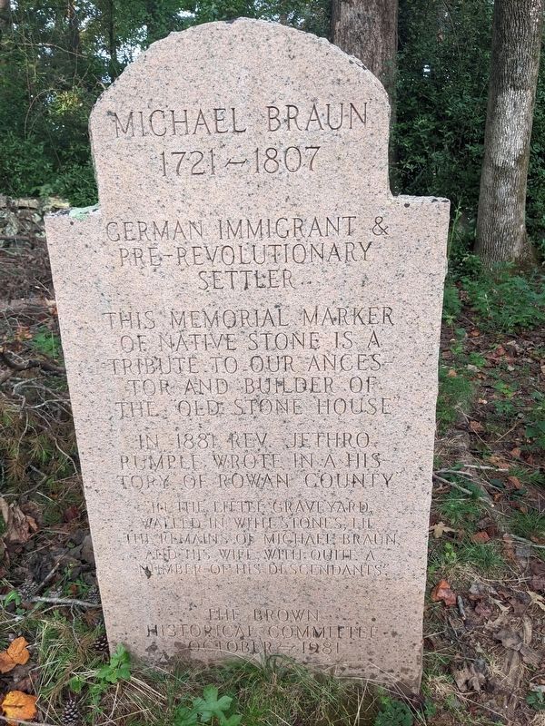 Michael Braun Grave image. Click for full size.