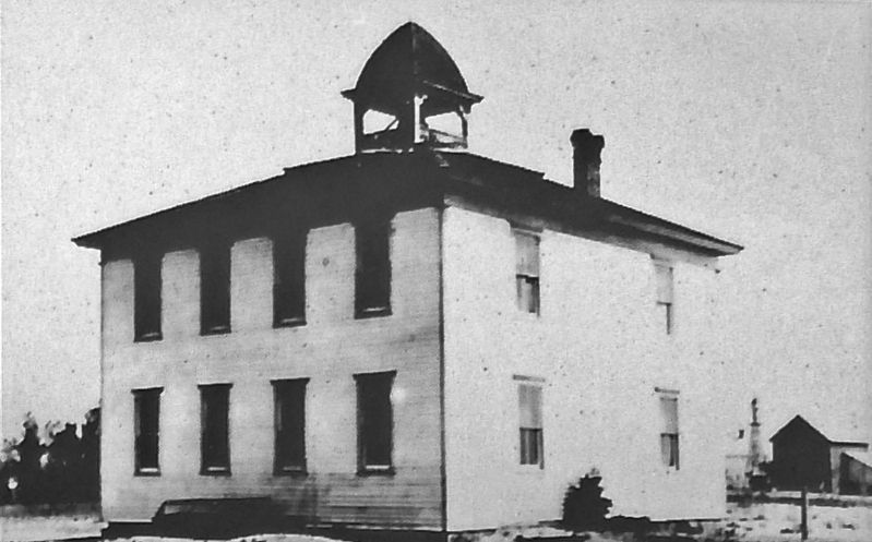 Marker detail: Page School image. Click for full size.