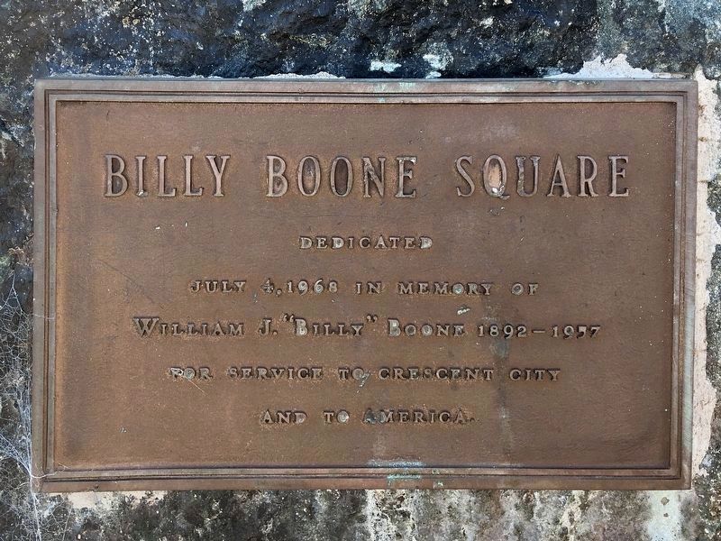 Billy Boone Monument image. Click for full size.