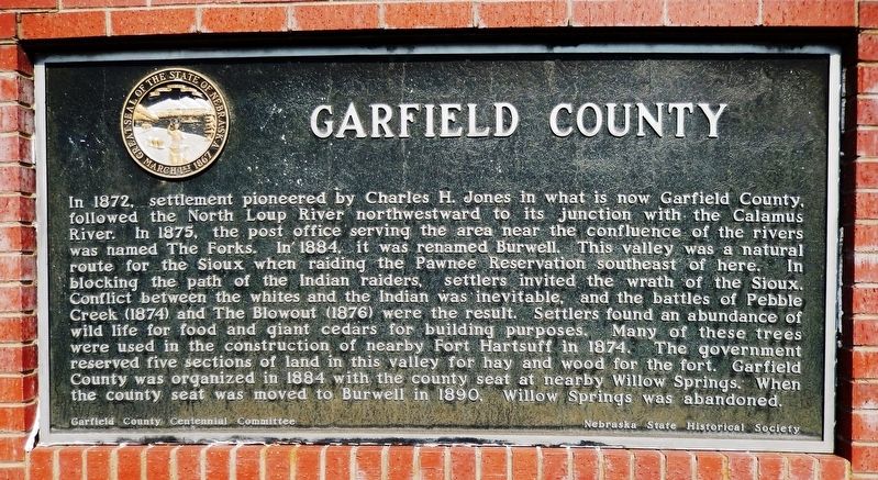 Garfield County Marker image. Click for full size.