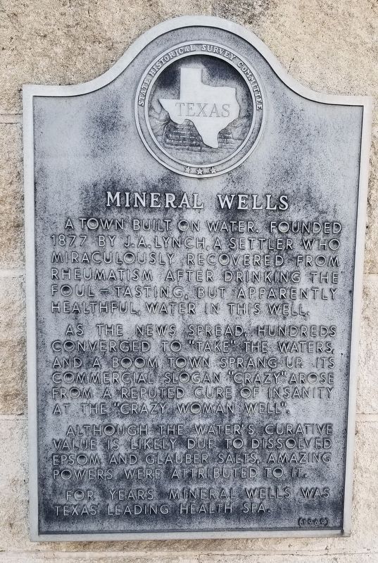 Mineral Wells Marker image. Click for full size.