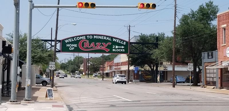 The Mineral Wells’ Crazy Slogan image. Click for full size.
