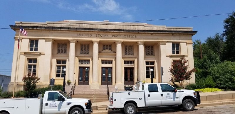 The Old Mineral Wells Post Office image. Click for full size.