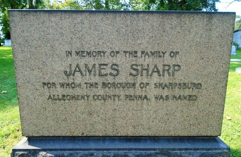 James Sharp Monument image. Click for full size.