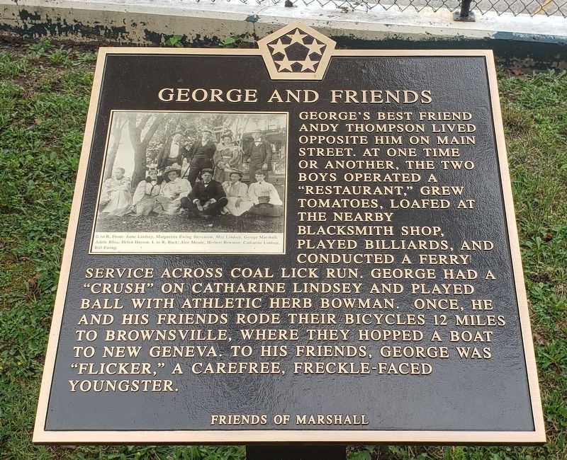 George and Friends Marker image. Click for full size.