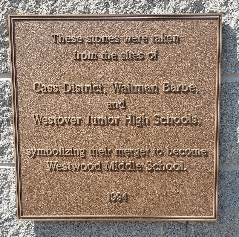 Westwood Middle School Marker image. Click for full size.