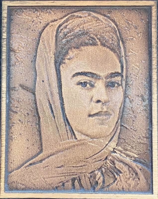 Marker inset: Frida Kahlo image. Click for full size.
