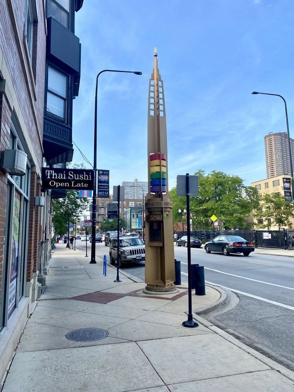 Frida Kahlo Marker - wide view image. Click for full size.