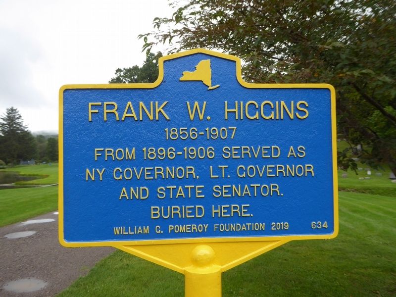 Frank W. Higgins Marker image. Click for full size.