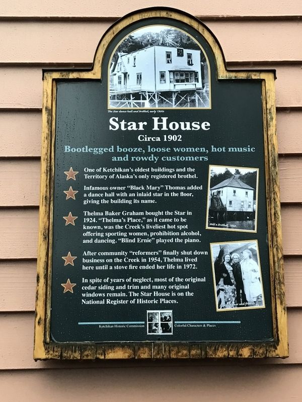Star House Marker image. Click for full size.