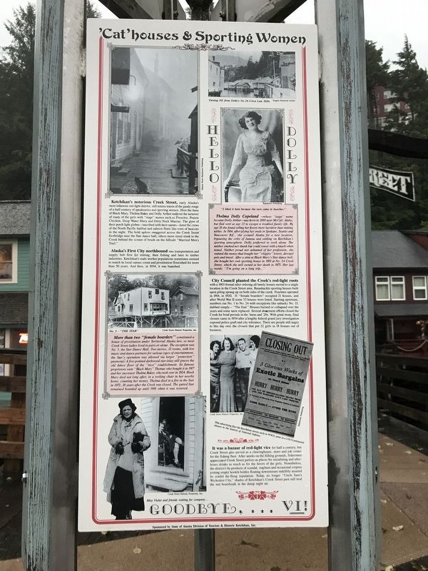 'Cat' Houses & Sporting Women Marker image. Click for full size.