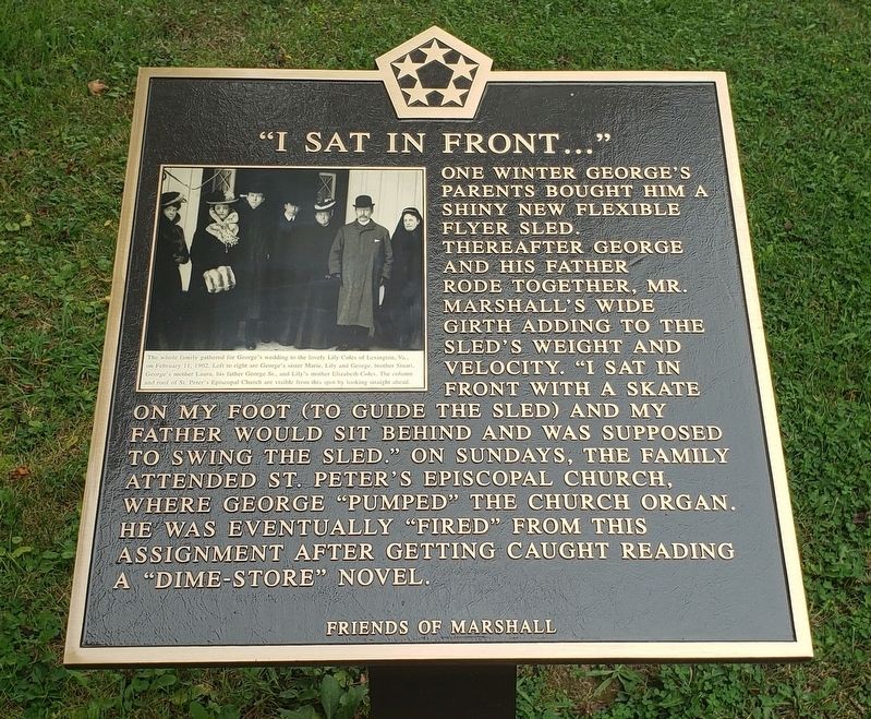 "I Sat In Front..." Marker image. Click for full size.