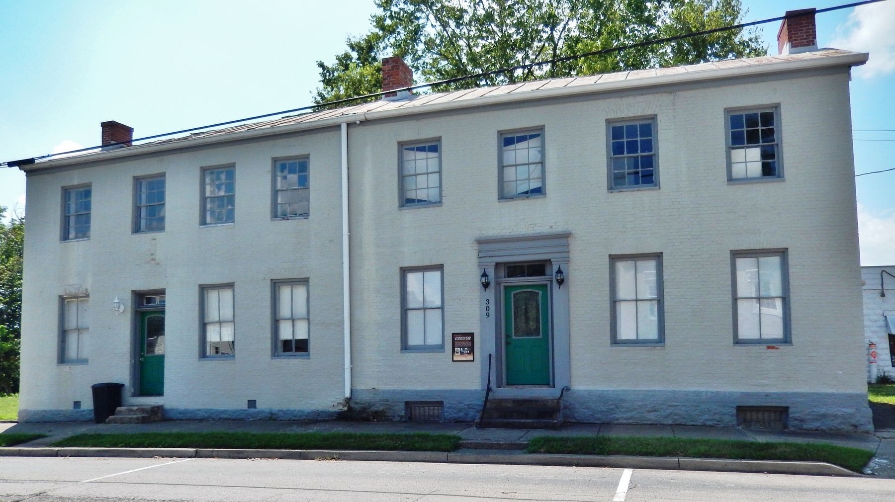 Dr. John G. Rogers Home & Office Marker image. Click for full size.