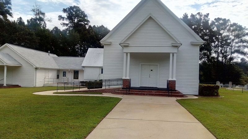 Salem Baptist Church Marker image. Click for full size.
