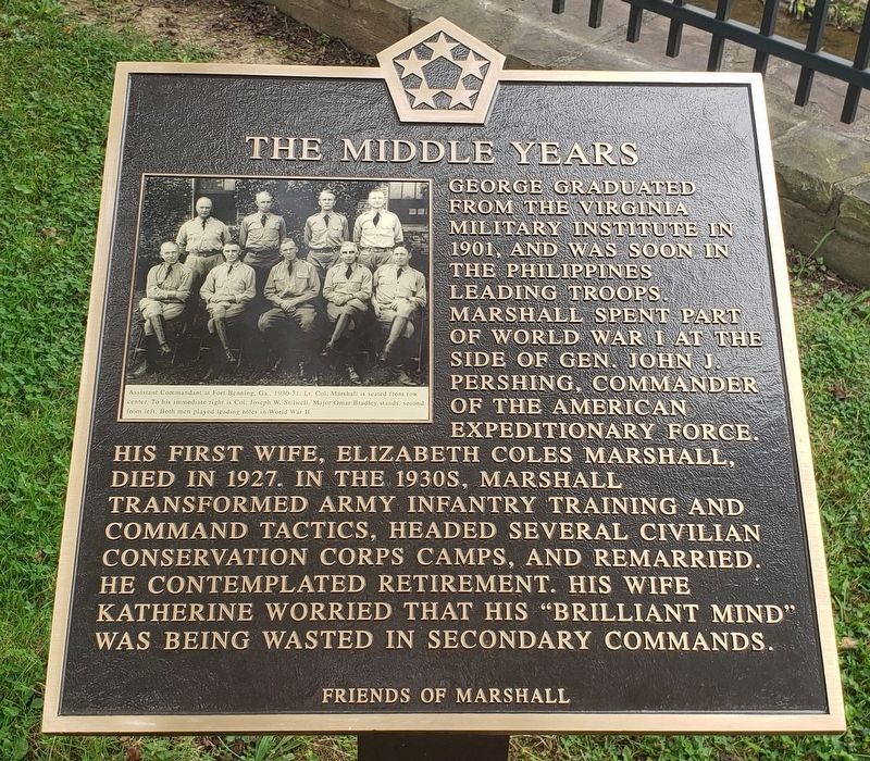 The Middle Years Marker image. Click for full size.