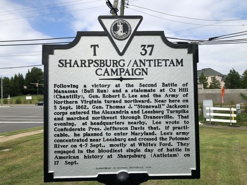 Sharpsburg / Antietam Campaign Marker image. Click for full size.